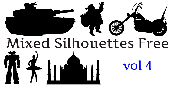 Mixed Silhouettes Free vol 3